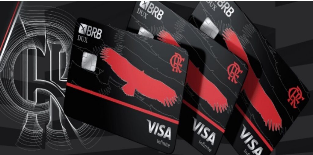 BRB apresenta seu novo cartão BRB VISA DUX FLAMENGO Conheça o novo