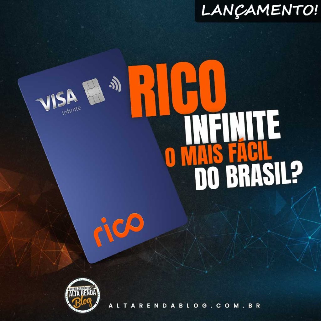 RICO VISA INFINITE | O Cartão de Crédito fácil e sem anuidade da Rico ...