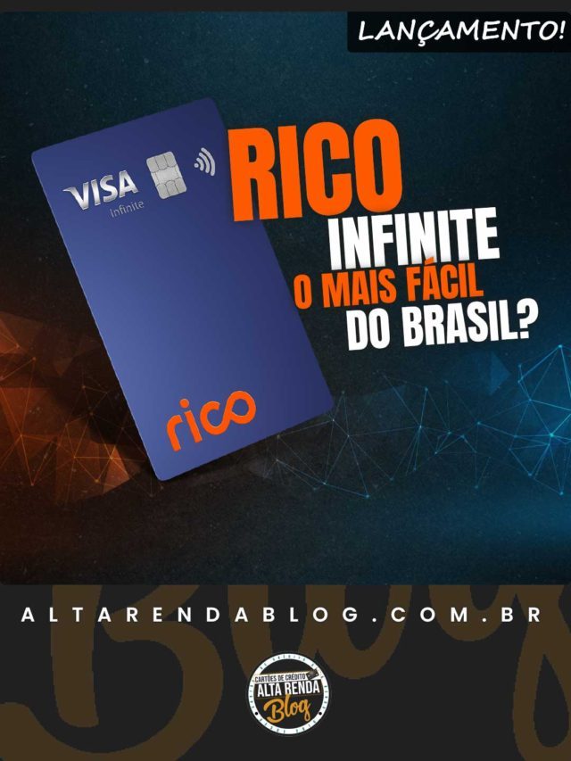 STORY  RICO VISA INFINITE | O Cartão de Crédito fácil e sem anuidade da Rico está chegando.