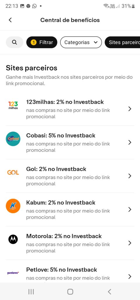 Ganhe 5.95% de cashback na Cobasi