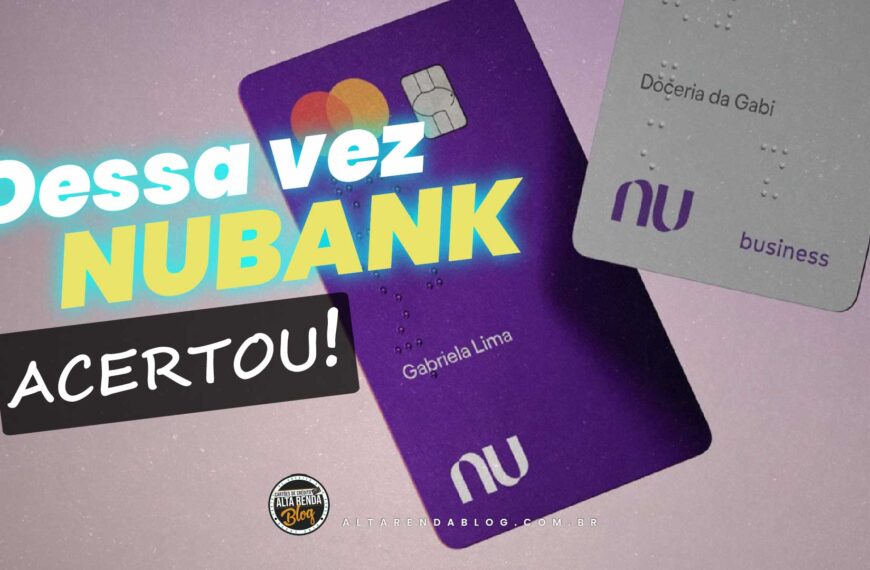 PARABÉNS! Nubank adota campanha visando deficientes visuais,…