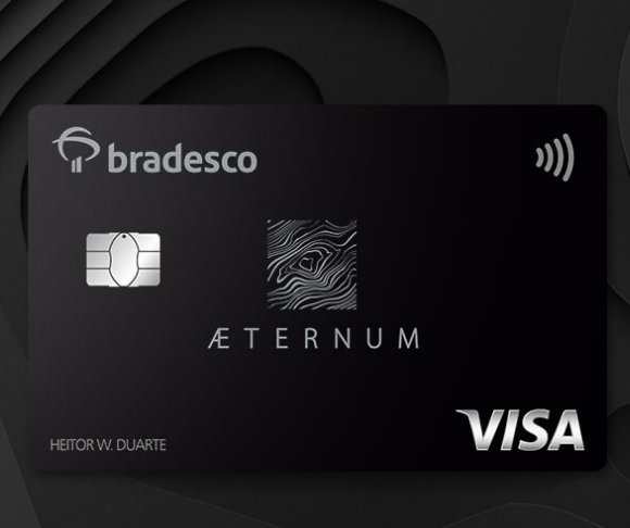 Tríplice piora no Bradesco Visa Infinite Aeternum: anuidade de R$ 1.848,  renda mínima de R$ 70k e limite mínimo de R$ 150k