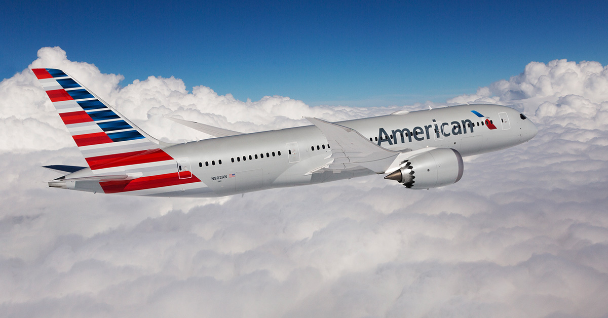 Nova tabela American Airlines para resgate de passagens com milhas