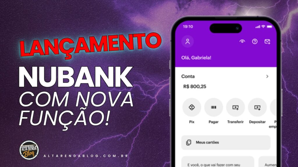 Lançamento Nubank Surpreende Mais Uma Vez Com A Nova Função Passa Tudo No Crédito Alta 2677