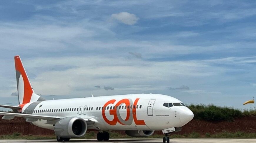 GOL pousa em Passo Fundo com Boeing…