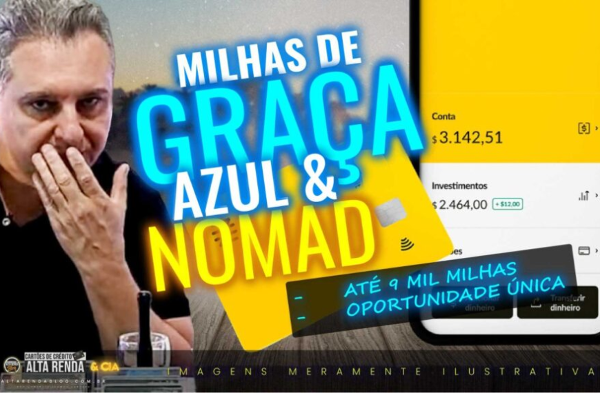 Últimos dias! Ganhar milhas de graça! Abra…