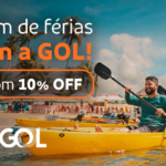 GOL Linhas Aéreas – 10% OFF em destinos no Brasil ou exterior