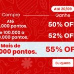 Compre pontos Esfera com até 55% de desconto milheiro saindo por R$ 31,50