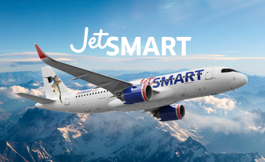 Agora voando de JetSMART você ganha milhas AAdvantage da American Airlines