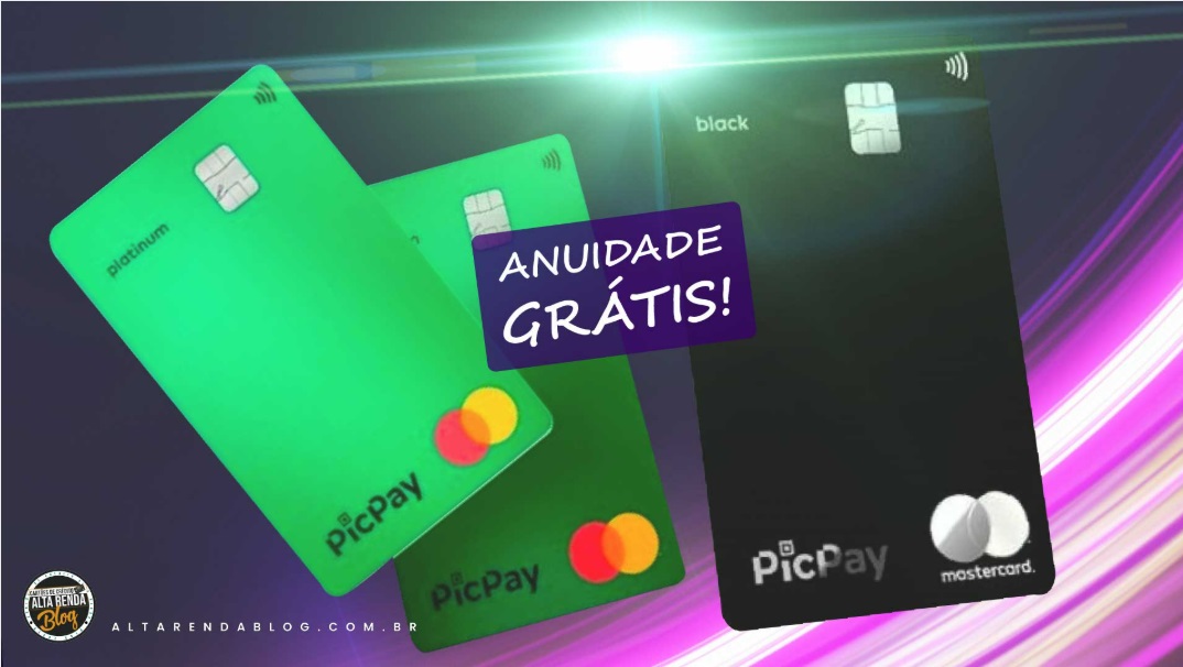 Agora os cartões PicPay Card! Você pode isentar anuidade do Platinum e Black