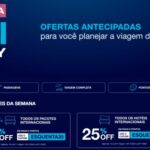 Esquenta Azul Friday! Até 35% de desconto em suas viagens usando cupom