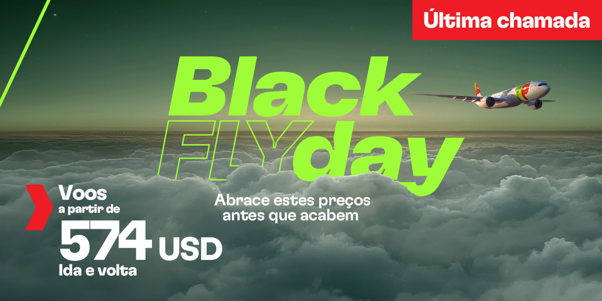 Últimas horas Black Friday Tap Air Portugal ida e volta