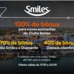 Até 130% de bônus ao trocar os pontos KMV para Smiles