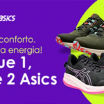 Voltou! Compre um tênis Asics e ganhe outro! junto ao Surpreenda Mastercard
