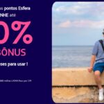 Transfira os pontos da Esfera para Latam Pass com até 30% de bônus