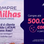 Compre pontos Latam Pass com até 65% de desconto, milheiro saindo por R$ 24,50