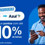Prorrogado só hoje 19/09! Ganhe até 110% de bônus com Livelo e Azul Fidelidade