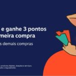 Compre na Shopee e ganhe 3 pontos  a cada Real em sua 1ª compra na Shopee