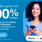 Transfira os pontos Esfera para Azul Fidelidade com até 100% de bônus