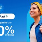 Transfira os pontos dos cartões Itaú para Azul Fidelidade com até 100% de bônus