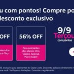 Só Hoje 09/09! Compre pontos Livelo com até 57% de desconto, milheiro saindo por R$ 30,10