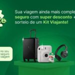 Mês do Cliente! Seguro de viagem com até 33% de desconto Nacional e Internacional.