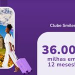 Assine o Club Smiles e ganhe 36.000 mil milhas em 12 meses e um cupom com 76% OFF