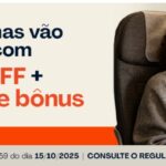 Suas milhas ainda podem decolar com até 65% OFF + até 80% de bônus