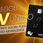 Cartão BV Único Visa Infinite e Mastercard Black com até 1.5% de Cashback e Sala Vip grátis