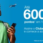 Assine o Clube Azul e ganhe até 600 mil pontos em até 12 meses