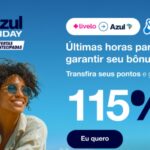 Prorrogado! Transfira os pontos Livelo para Azul Fidelidade com até 115% de bônus