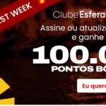 Até 100.000 mil pontos! Assine ou atualize seu plano do Clube Esfera até 30/11 e ganhe bônus!