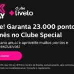 Só Hoje! 21.000 pontos extras em novas assinaturas do ClubeLivelo Special 2.000, na modalidade anual