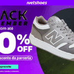 Black November Netshoes – Até 70% OFF + 15% OFF da parceria
