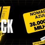 Abra sua conta Nomad e ganhe até 36.000 mil milhas Azul de graça e ainda sala vip Grátis.