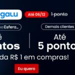 Até 6 pontos a cada R$ 1 no Magalu junto ao Santander Esfera