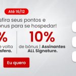 Transfira os pontos Esfera para All Accor e ganhe até 30% de bônus de ALL! Bomerang Esfera
