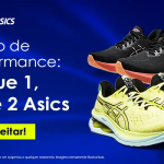Só até 31/12 ! Compre um tênis Asics e ganhe outro de graça