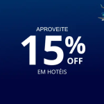 Azul viagens com 15% desconto em hotéis junto ao Surpreenda Mastercard