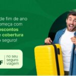 Últimos dias! Seguro de viagem Nacional e Internacional com até 38% de desconto