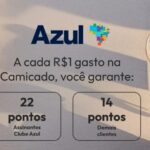 Oportunidade! Compre na Camicado com Azul e ganhe 22 pontos a cada R$ 1