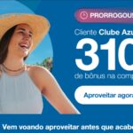 Prorrogado! Compre milhas com 310% de bônus e ainda 10% desconto usando cartão Azul