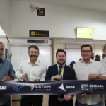 LATAM inaugura voo direto entre Uberaba e São Paulo com 100% de ocupação e alcança a marca de 60 aeroportos no Brasil