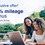 Bundle&Go! Por tempo limitado — aproveite um bônus de 30% em milhas na compra de qualquer pacote.