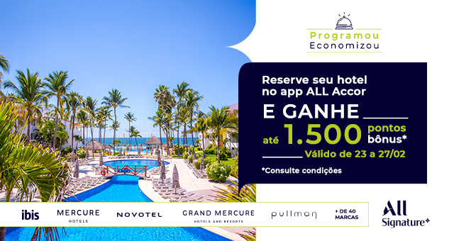 Reserve seu hotel no app All Accor e ganhe até&hellip;