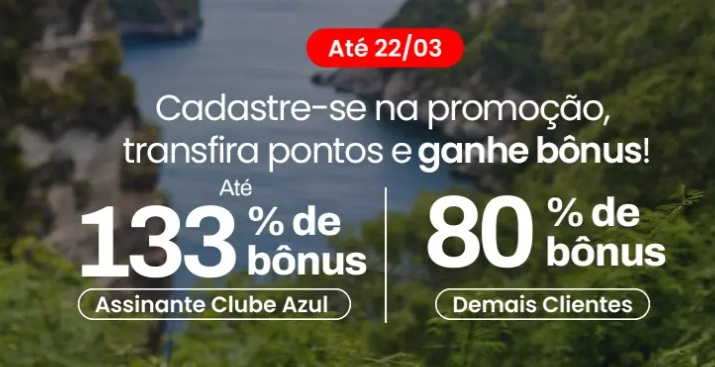 Corra milheiro da Azul por R$ 11,04 junto a Esfera&hellip;