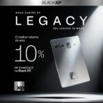 O XP Visa Infinite Legacy consolida-se em 2026 como o topo da pirâmide em Cartões de Luxo