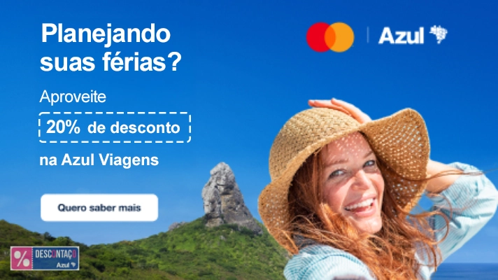 Último dia Azul Viagens! Planeje suas férias com 20% de&hellip;