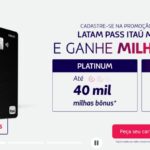 Exclusivo! Peça seu cartão Latam Pass Itaú e ganhe até 100 mil milhas bônus
