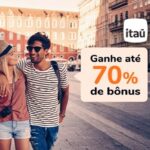 Transfira os pontos Itaú para Smiles e ganhe até 70% de bônus + até 15.000 mil milhas qualificáveis